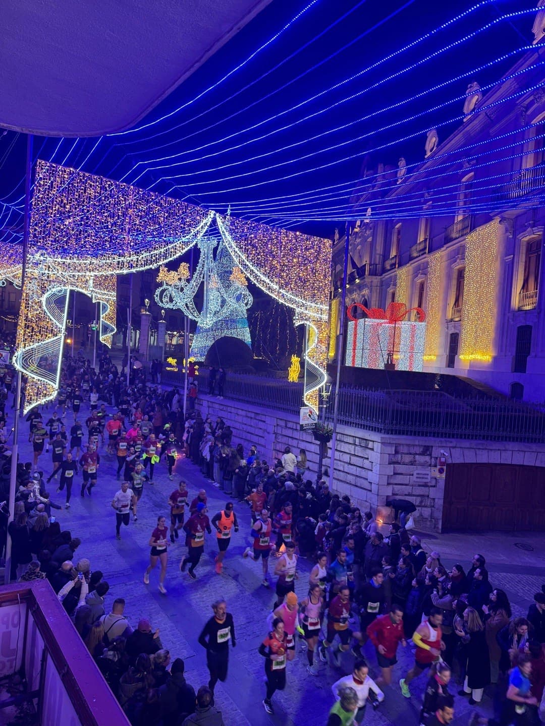 Carrera Noche de San Antón - Luces navideñas